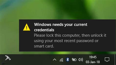 windows needs your current credentials smart card|windows needs your current credentials.